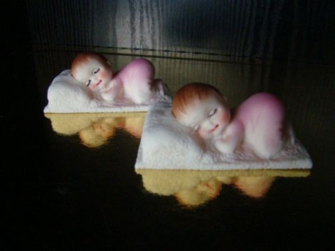 Bobas chrzciny dziewczynka - 1 szt Bobas chrzciny dziewczynka - 1 szt
