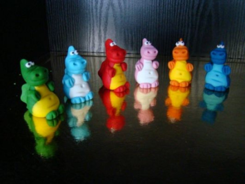 Dino -smoki 1 szt Dino -smoki 1 szt