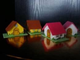 Domek z opłatka 4 cm (1 szt)
