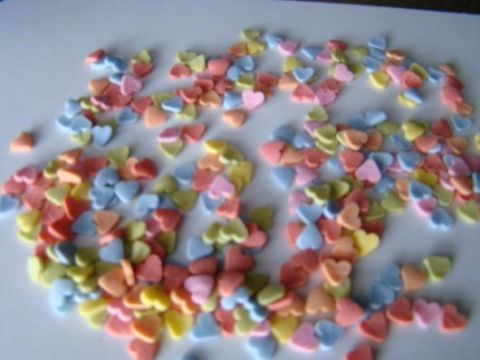 Konfetti serduszka - 1 op (50 gr) Konfetti serduszka - 1 op (50 gr)