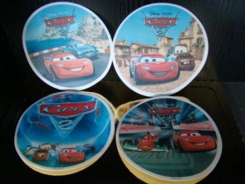 Dysk,krążek waflowy Cars II- 20 cm Dysk,krążek waflowy Cars II- 20 cm