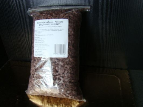 Posypka brązowa z opłatka 100gr/1500mml Posypka brązowa z opłatka 100gr/1500mml