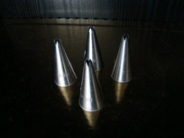 Tutka - tylka 5 mm karbowana otwarta - 1 szt