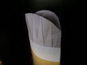 Czapka cukiernika- kucharza -papierowa 23 cm