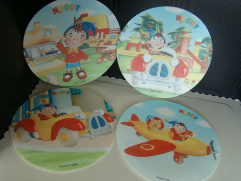 Dysk,krążek waflowy Noddy- 1 szt Dysk,krążek waflowy Noddy- 1 szt