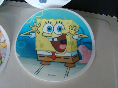 Dysk,krążek waflowy Bob - 1 szt Dysk,krążek waflowy Bob - 1 szt