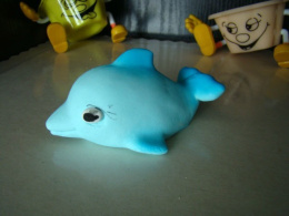Figurka duża cukrowa - delfin 1 szt