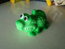 Figurka duża cukrowa - krokodyl 1 szt