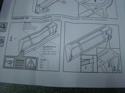 Gilotyna do papieru na roli szer.60 cm Gilotyna do papieru na roli szer.60 cm