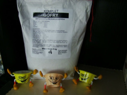 Gofry -mieszanka do produkcji (1 op) 10kg.