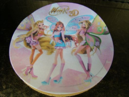 Dysk,krążek waflowy Winx 3D - 20 cm -1 szt