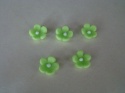 Kwiatek mini - limonka N (5 szt) perłowy