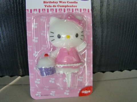 Hello Kitty -świeczka urodzinowa 1 szt Hello Kitty -świeczka urodzinowa 1 szt