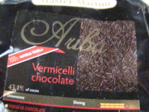 Posypka słupki czekoladowe ciemne 1 op ( 1 kg) Posypka słupki czekoladowe ciemne 1 op ( 1 kg)