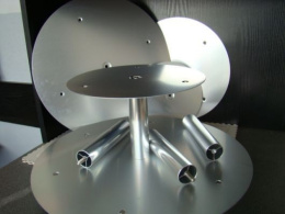 Stojak do tortu,Stelaż ,Klosz - 4 piętrowy/ aluminium -1 szt