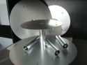 Stojak do tortu - 5 piętrowy/ aluminium -1 szt