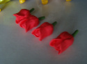 Tulipan krótki -czerwony - 1 szt.