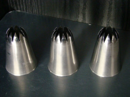 Tutka- tylka 10 mm karbowana zamknieta- 1 szt.