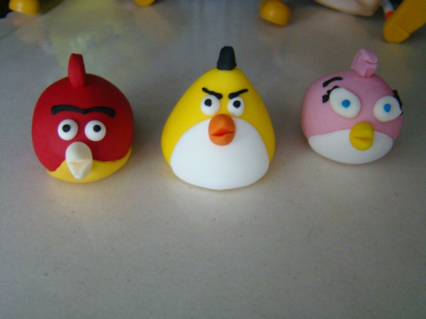 Angry birds - Wkurzone Ptaszyska - 3 szt Angry birds - Wkurzone Ptaszyska - 3 szt