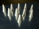 Zdobnik - tylka  - listek mini 5283  5 mm- 1 szt