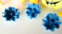 Kwiatki chabry -4 cm 1op ( 3 szt)