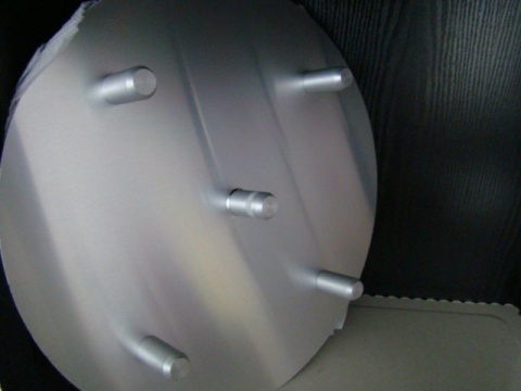 Stojak do tortu,Stelaż ,Klosz - 3 piętrowy/ aluminium -1 szt Stojak do tortu,Stelaż ,Klosz - 3 piętrowy/ aluminium -1 szt
