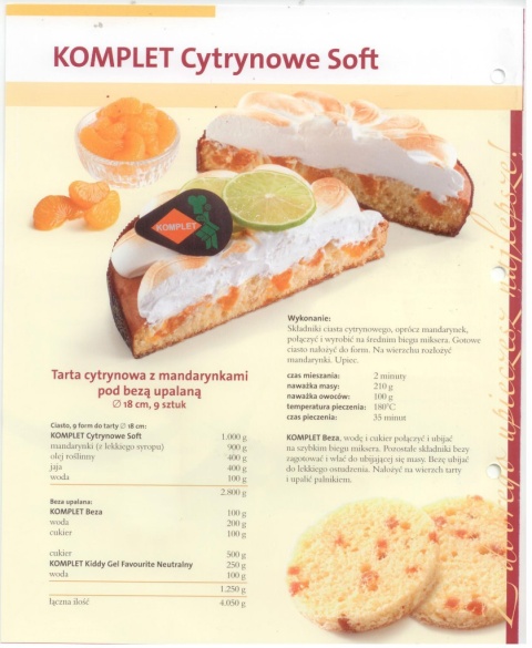 ciasto cytrynowe -Soft - 1 kg ciasto cytrynowe -Soft - 1 kg