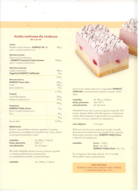 ciasto serowe Gourmet - 1 kg ciasto serowe Gourmet - 1 kg