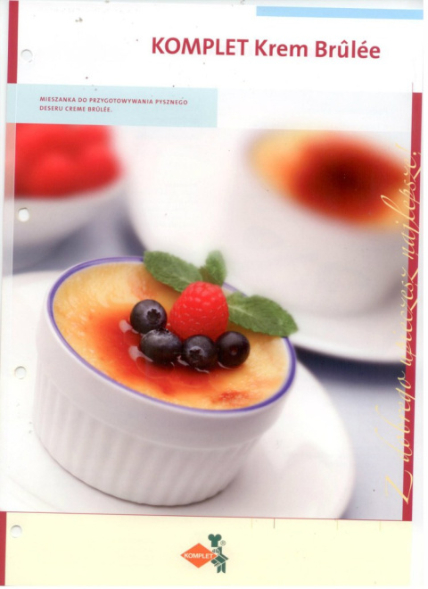 Krem Brulee - 1 kg Krem Brulee - 1 kg