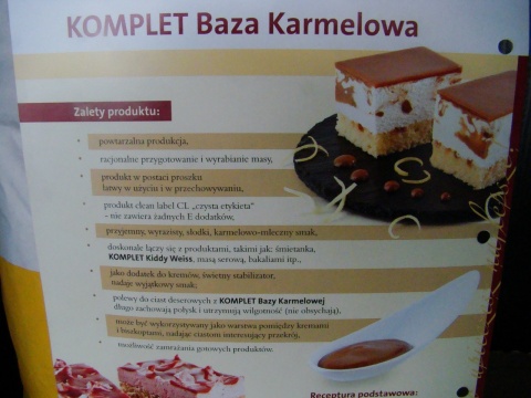 Ciasto -Baza karmelowa - 1 kg Ciasto -Baza karmelowa - 1 kg