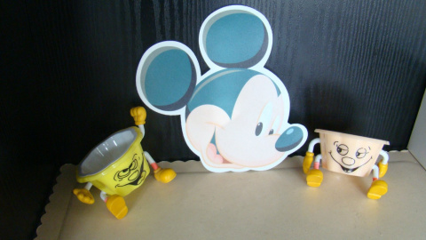 Dysk,krążek waflowy Mickey& Minn- 1 szt Dysk,krążek waflowy Mickey& Minn- 1 szt