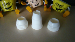 Dyspenser,adapter do zewnętrznej wymiany tylek średni 1 szt