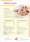 Chruściki - Faworki ciasto - 1 kg