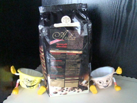 Posypka słupki czekoladowe ciemne 1 op ( 1 kg) Posypka słupki czekoladowe ciemne 1 op ( 1 kg)