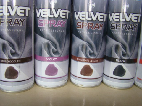 Barwnik spray - zamsz(velvet) fioletowy 1 op -250ml Barwnik spray - zamsz(velvet) fioletowy 1 op -250ml