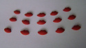 Konfetti usta czerwone 1 op (15 szt)
