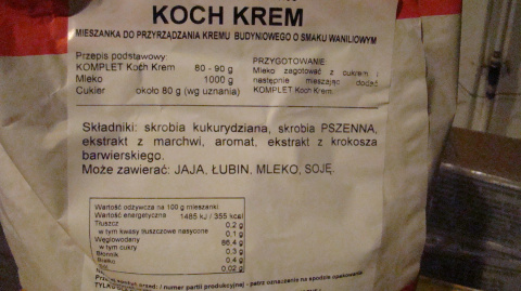 Krem Koch krem do gotowania1 kg Krem Koch krem do gotowania1 kg