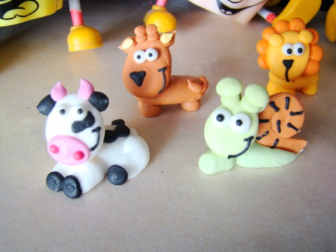 Domowe Zoo 3D- 4cm 1 op (6szt) Domowe Zoo 3D- 4cm 1 op (6szt)