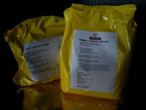 Stabilizator do śmietany Alaska express - banan 500g Stabilizator do śmietany Alaska express - banan 500g
